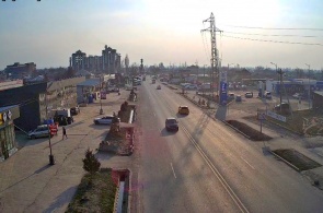キジル・キヤ。 オシ-バトケン-ラザコフ高速道路。 ウェブカメラ ラザク