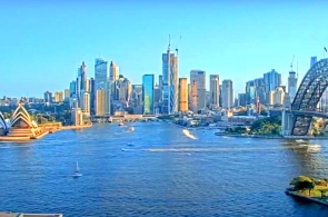 シドニー湾。 Webcams Sydney