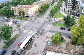 ヘルツェン - Predtechenskaya 通りの交差点。 ウェブカメラ ヴォログダ