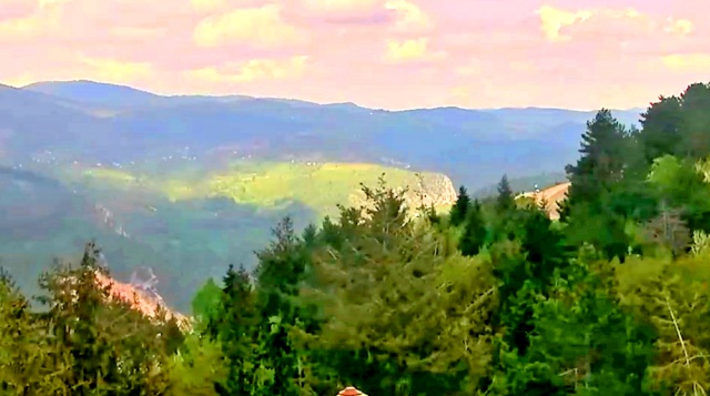 トレベヴィチ山。 ウェブカメラサラエボ