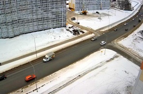 南西ハイウェイとコトフスコゴ通りの交差点。 ウェブカメラ サランスク