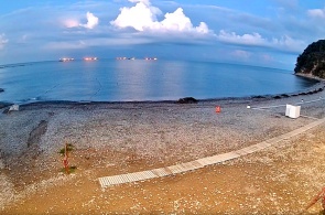 海辺のビーチ。 ウェブカメラ トゥアプセ