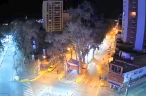 ロカ通りとベルグラノ通りの交差点。 Webcams Neuquen