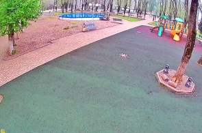 ユノスト公園。パースペクティブ3。アプシェロンスクのオンラインウェブカメラ