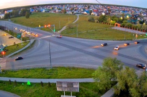 スポルティヴナヤとポベダの交差点。ウェブカメラ ユジノウラリスク