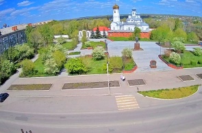 ガガーリンとイリンの交差点。トロイツクのウェブカメラ