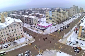 ソビエツカヤ・チチカノフの交差点。 タンボフのウェブカメラ