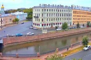 グリボエードフ運河。 ウェブカメラ サンクトペテルブルク