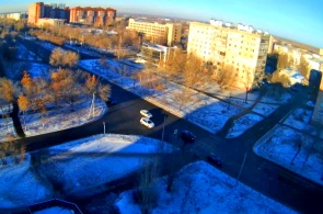 Salmyshskaya と Druzhba の交差点。 ウェブカメラ オレンブルク