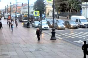 ネフスキー通り。 ビュー 2. サンクトペテルブルクのウェブカメラ